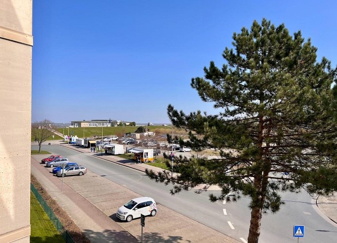 Haus Atlantic Whg. 212, Strandhausallee 29, Cuxhaven-Döse, Seesicht